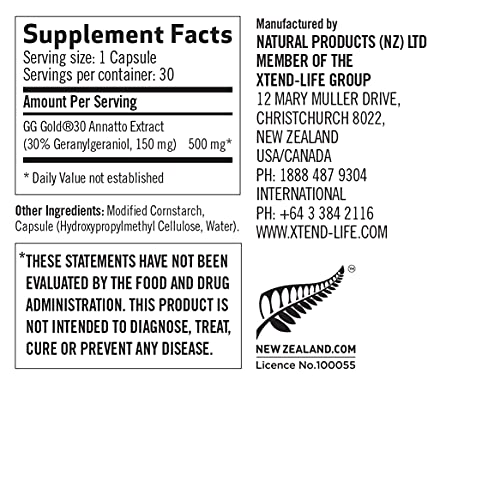 Gg Pure, Dietary Supplement For Statin Drug Users, Supports Healthy Aging And Counters The Effects Of Medications, 30 Capsules #TOP1