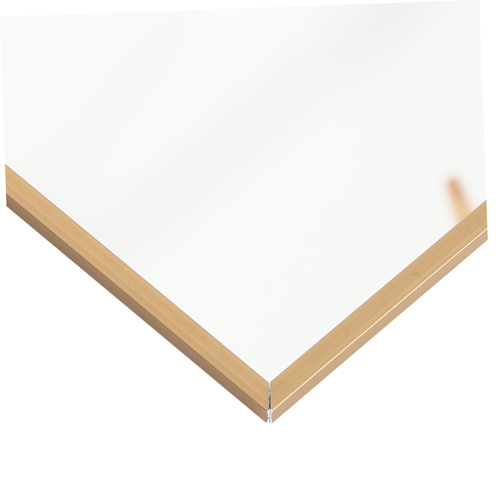 Cabilock Specchio da Scarpe Oro Cornice in Lega di Alluminio