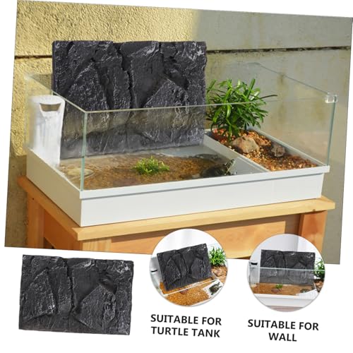 Fond décoratif 3D en PU SOIMISS pour terrarium et aquarium de reptiles