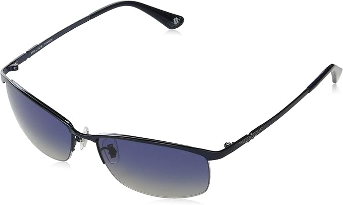 Amazon ポリス サングラス Splc59j メンズ ブルー 59 サングラス 通販