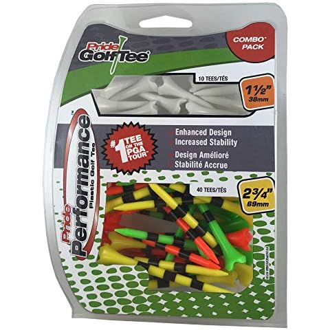 Pride Golf Tee Citrus Mix Performance Tees Cover