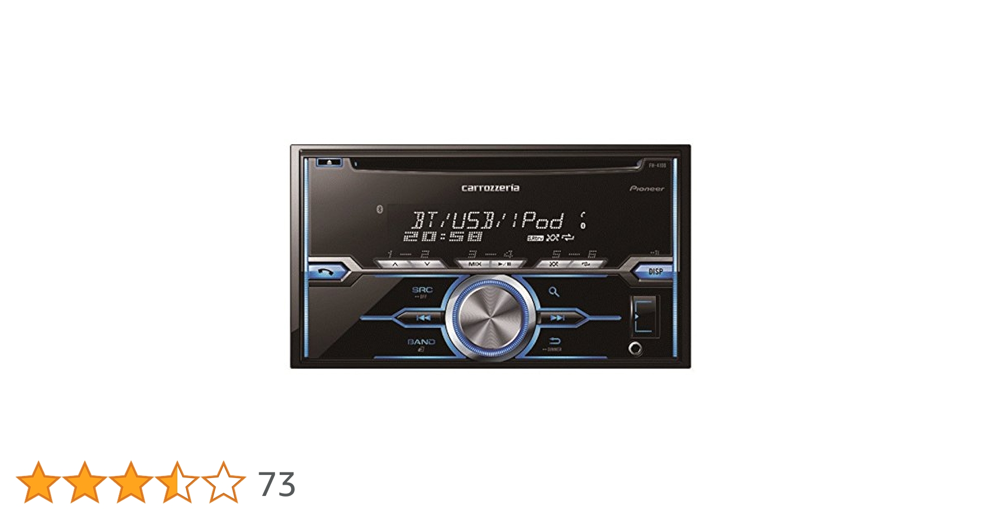 ✨カロッツェリア✨PioneerFH-4100カーオーディオ Bluetooth PioneerFH-4100カーオーディオUSB BlueToothハンズフリー