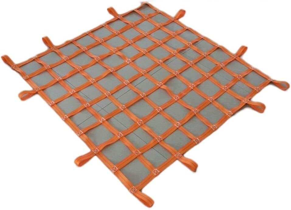 Sangles de manutention et filet de levage de fret en nylon avec mailles 10cm