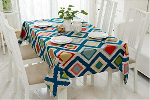Table de salle à manger MU style européen protégez votre meuble avec sa nappe chic