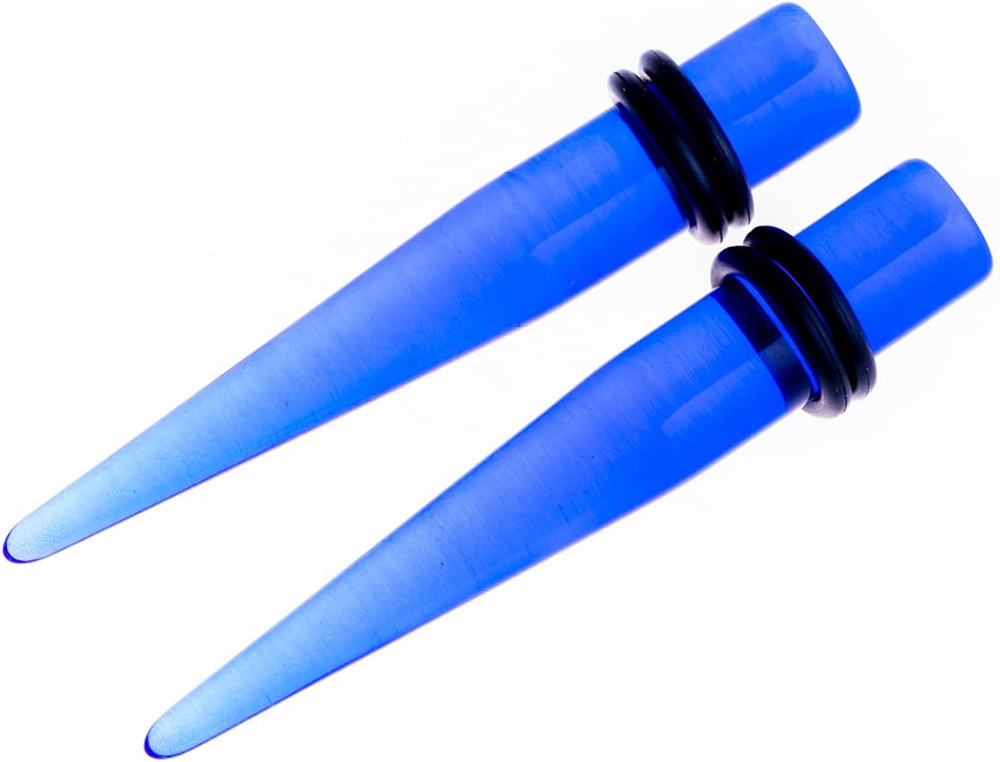 Memsion Ear Stretching Kit 50 Pieces 14Gauges-00Gauges Earrings Piercing Kit - Image 4