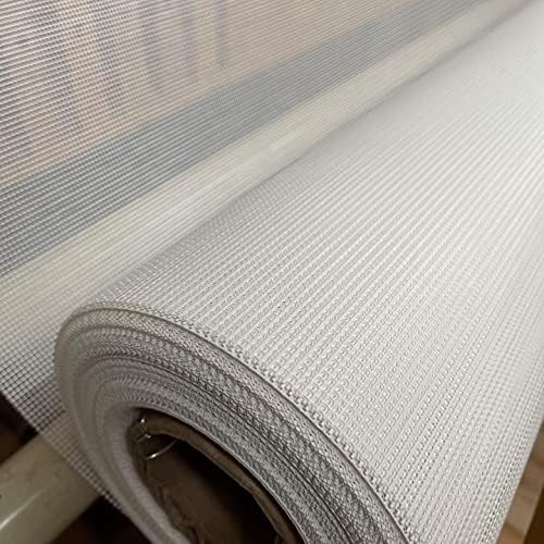 62” Outdoor Marine Mesh Screen Black or White (3 Yards, White)