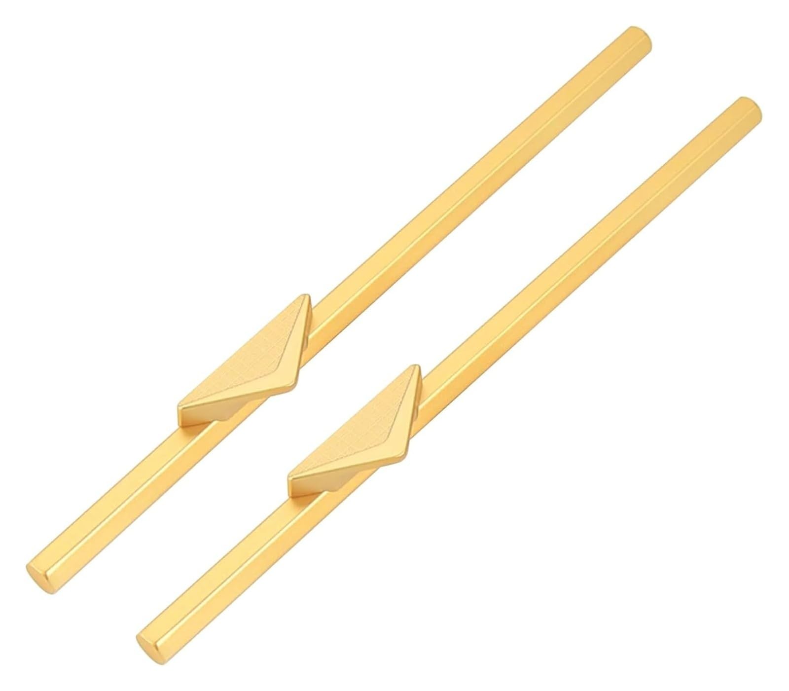 LQZAXSRDR Concealed Drawer Handles, Gold Aluminum Kitchen Cabinet Pull Handles with Screws Multiple Sizes 2 Pack(Length 300Mm)
