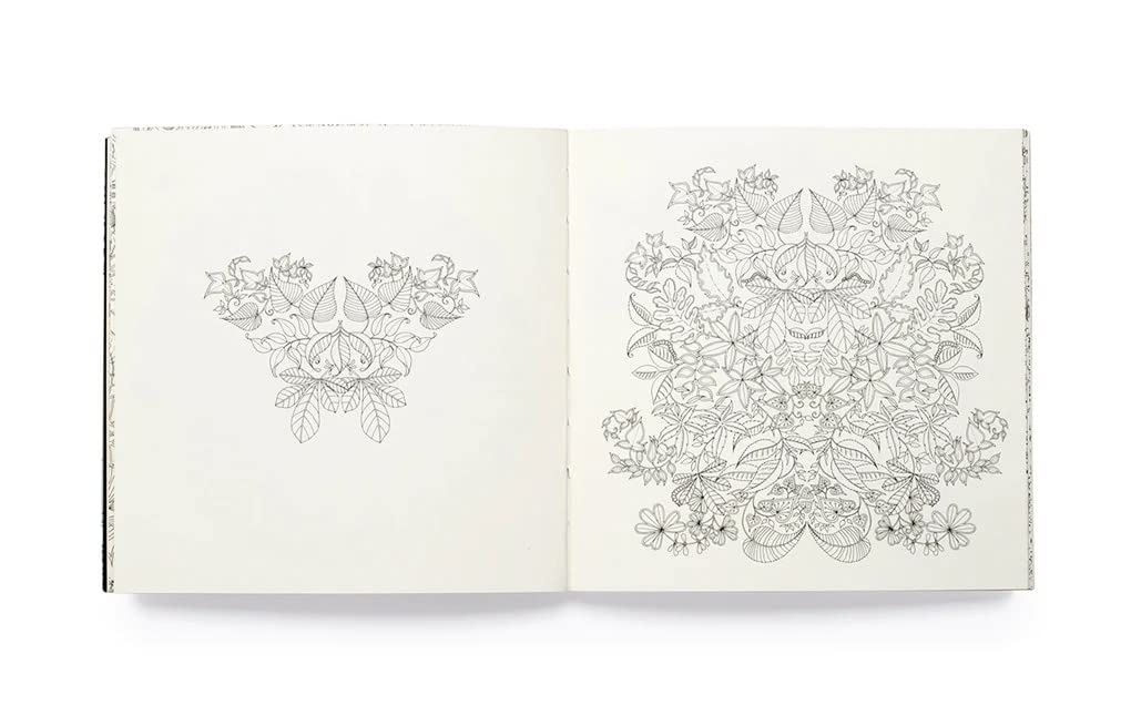 Miniature Secret Garden /anglais: A Pocket-Sized Coloring Book for Adults