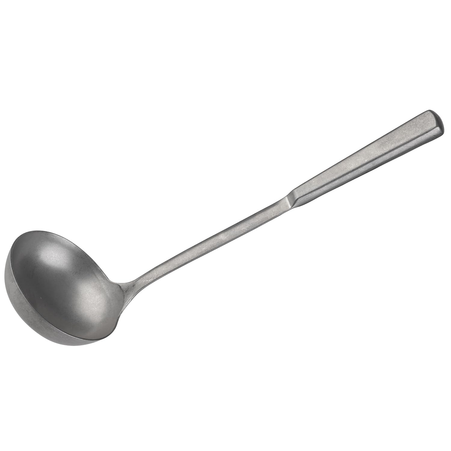 APS Classic 75924 Soup Ladle Diameter 9 cm Handle 24 cm 18/0 Stainless Steel 0.1 Litre Vintage Look