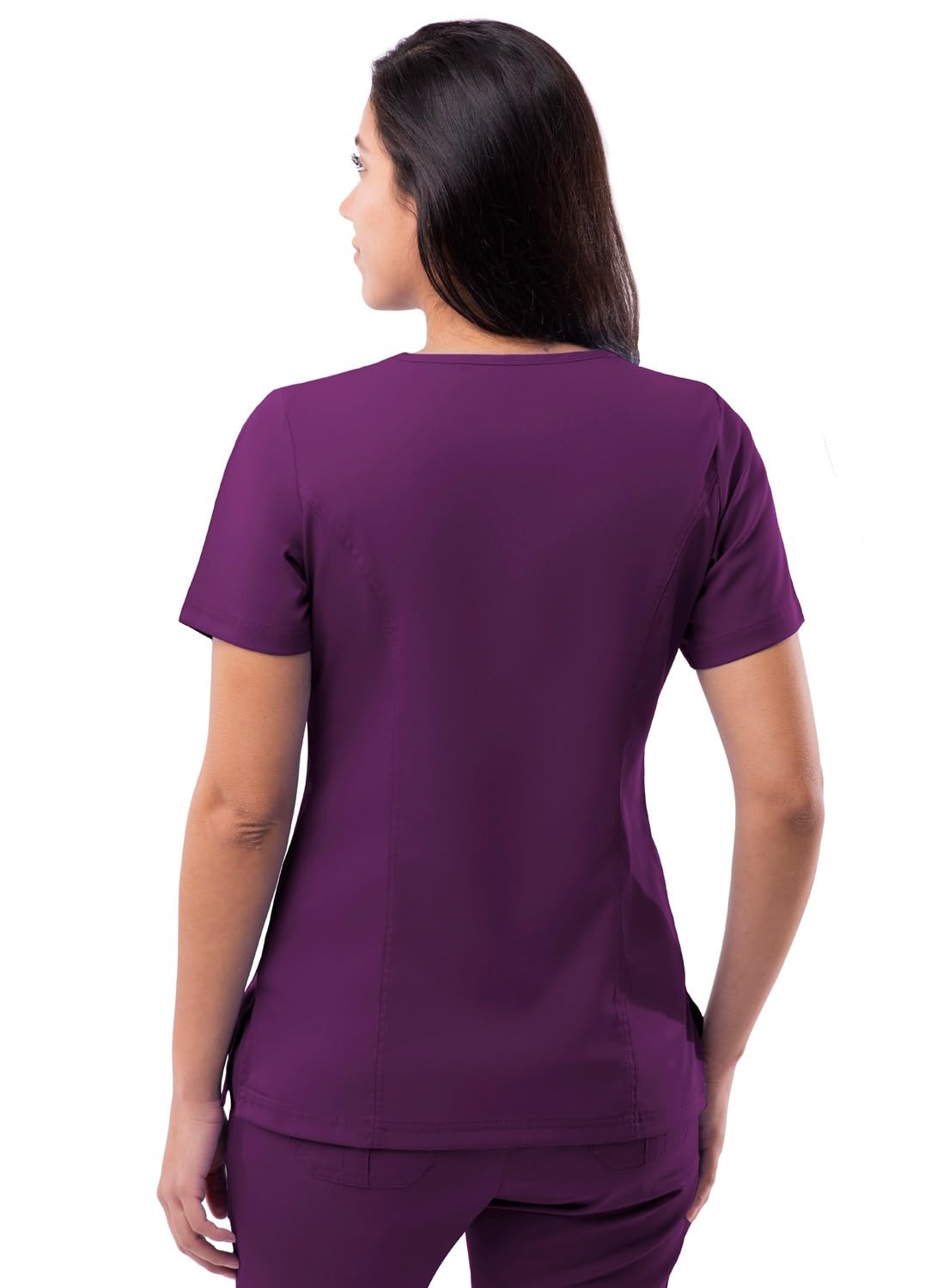 Adar Pro Prendas médicas para mujer Casaca médica cuello en V