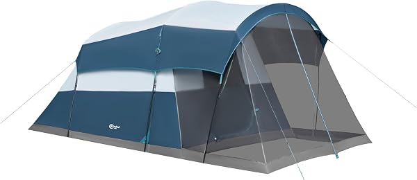 PORTAL 6/8/10 Person Family Camping Tent with Screen Room