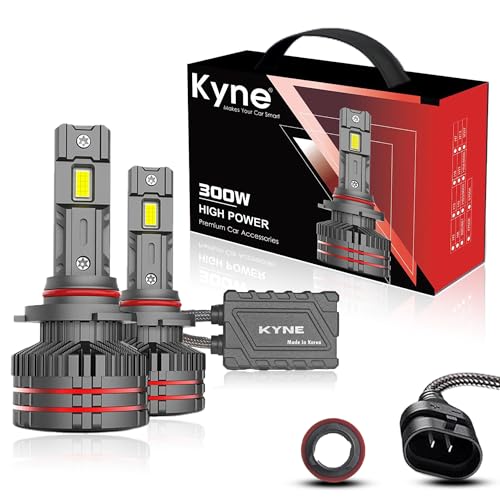 Image of KYNE 300W High Power Premium LED Headlights Bulb - H8 /H11 6000K Cool White, 30,000 Lumens Ultra-Bright, IP65 Waterproof with 2 YEAR WARRANTY (2 Year Warranty, H8 /H11)