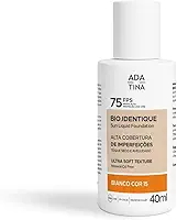 Base Líquida Serum Anti-Melasma Bio Identique FPS 75 Ada Tina Trata manchas Melasma Rugas (Bianco 15) + Necessarie