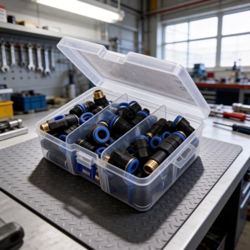 Accesorios de aire comprimido robustos en zinc para tuberías neumáticas 7