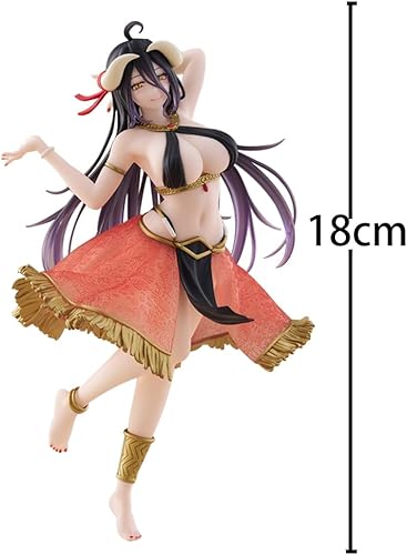 Miniatura 5 de Albedo Figuras Shalltear Bloodfallen Anime Figura de PVC Modelo Anime Girls Figura Adornos para fans 18CM