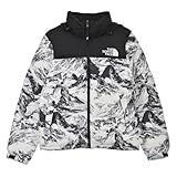 [DUAOCM] ダウンジャケット, ライトダウン, ダウンコート,1996RETRO NUPTSE DOWN Jacket ジャケット, 中綿入り,防風, 防寒, 厚手, アウター, カジュアル, 防寒アウター, おしゃれ, 冬服 (JP, アルファベット, M, 雪山白) [並行輸入品]