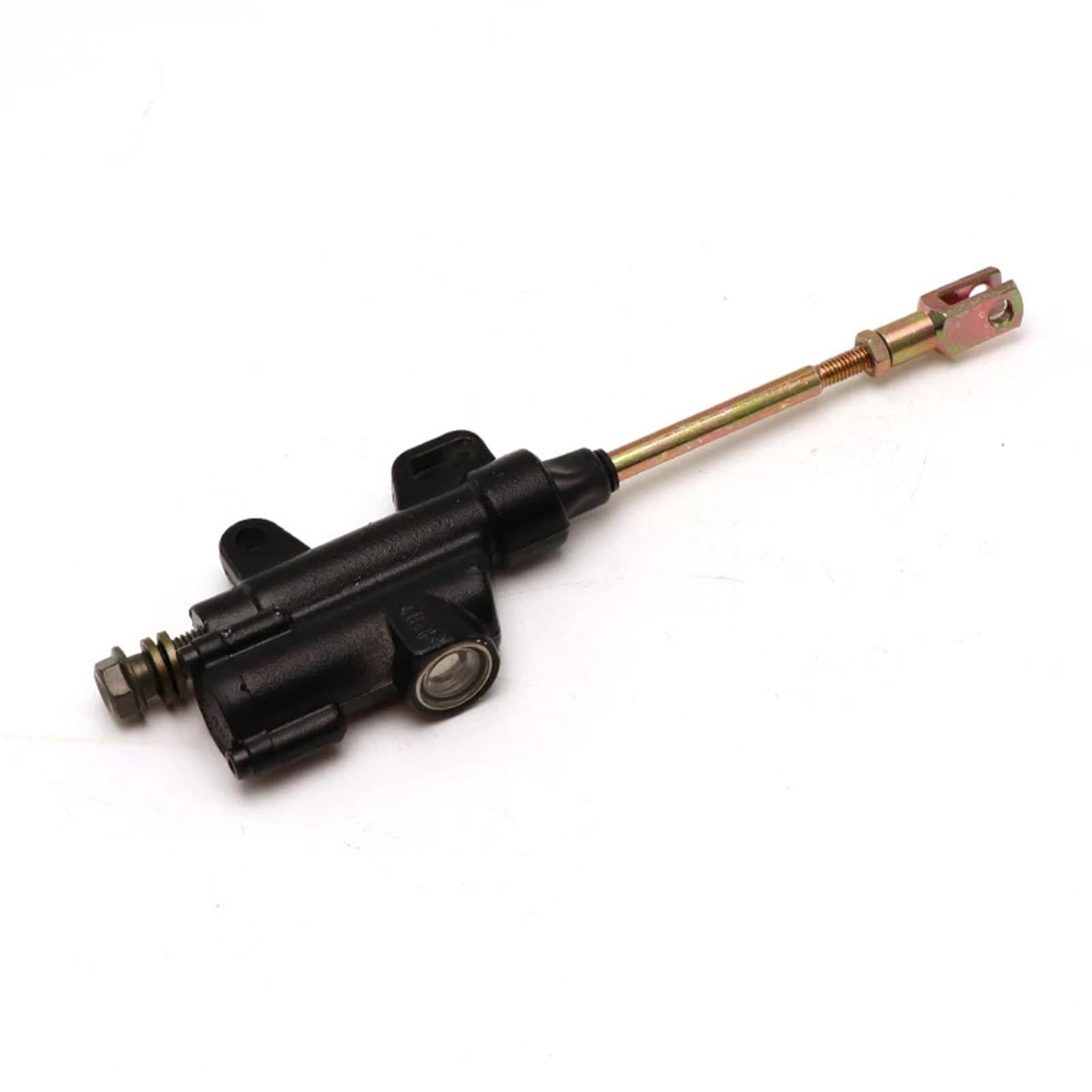 APSHDNCU Forward Brake Pump Fit for Motorcycle Dirt Pit Bike ATV Rear Foot Hydraulic Brake Master Cylinder Pump(Black)