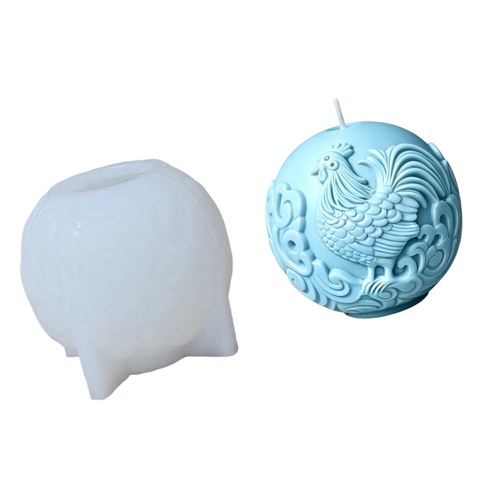 KAHDGSS Easy to Use Rooster Embosseds Making for Craft Enthusiasts Making Supplies