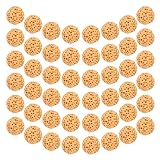 Angoily Diffusorperlen aus Vulkanischem Lavagestein Runde Aromatherapie Lavaperlen ohne Loch...