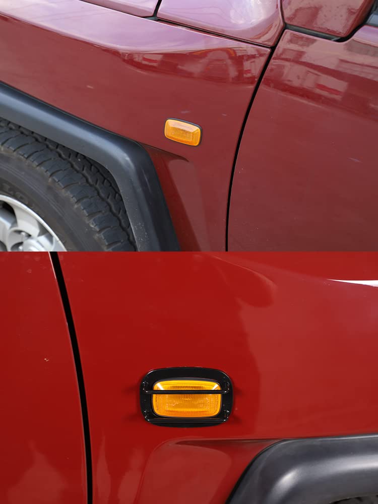 Amazon | 車の方向 指示器ライト保護カバー サイドインジケータ