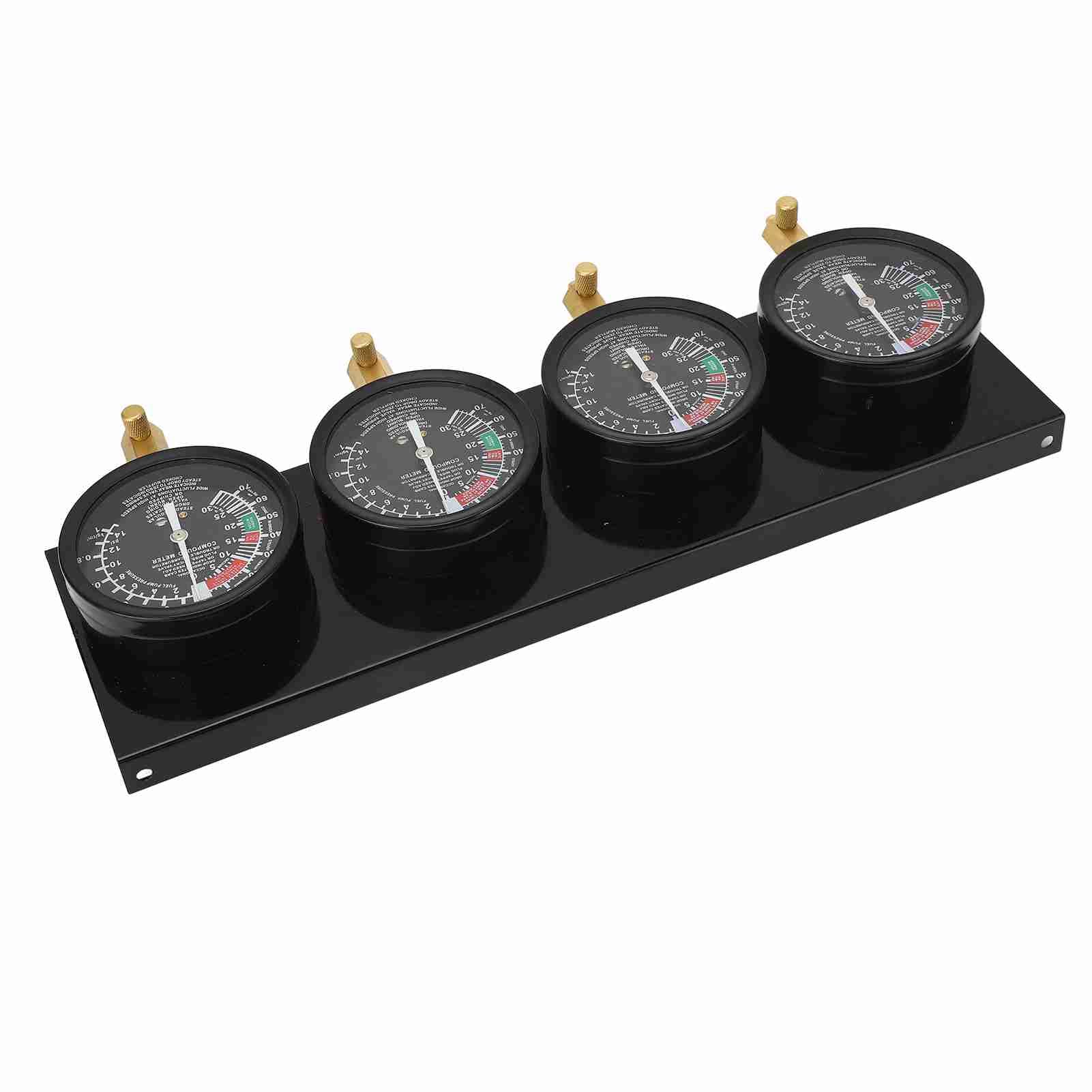 Kit de herramientas de calibre sincronizador de carburador al vacío con 4 mangueras de goma para herramienta de sincronización de carburador de motocicleta de 4 cilindros fácil
