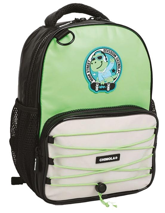 CHIMOLA Unisex Çocuk Sırt Çantası, Yeşil, M