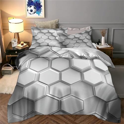 Parure de lit 140x200 ultra douce et hypoallergénique en microfibre - 6