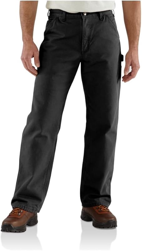 Carhartt Men's Loose Straight Washed Duck Lined Dungaree