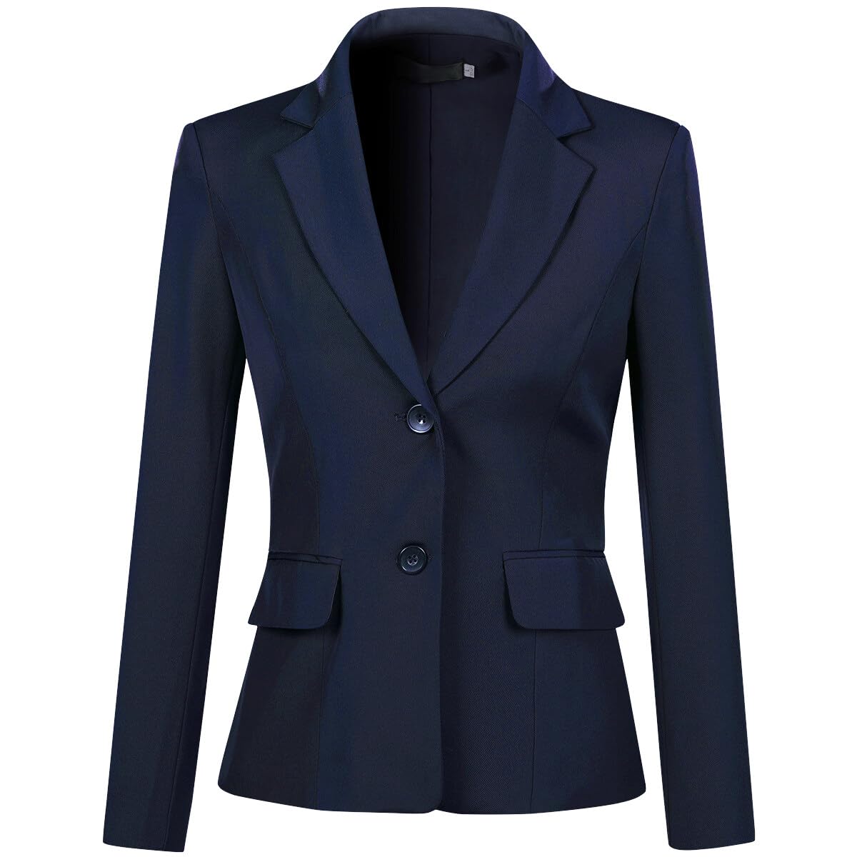 YYNUDA Femme Casual Blazer Business Pockets Boutons Manche Longue Costume Jackets