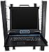 RackSolutions 1U 19 Inch Rackmount KVM for Console Single Port