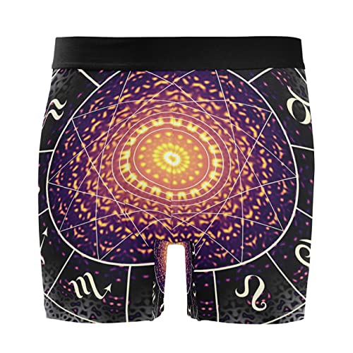 Bóxer para hombre del zodíaco Vnurnrn ropa interior elástica ideal para el día a día