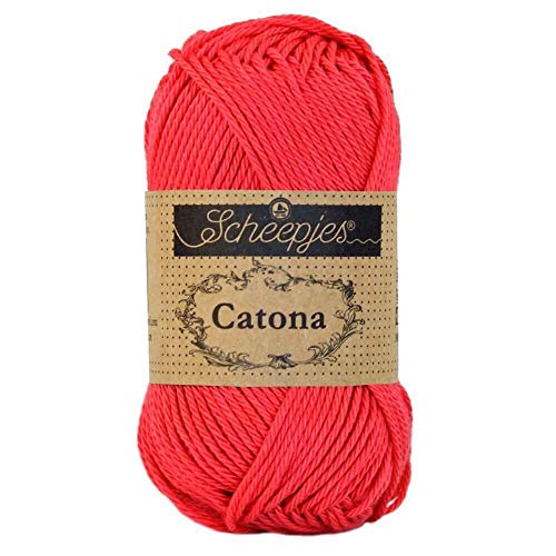 Scheepjes - Scheepjes Catona 256 Cornelia Rose Yarn - 1x25g