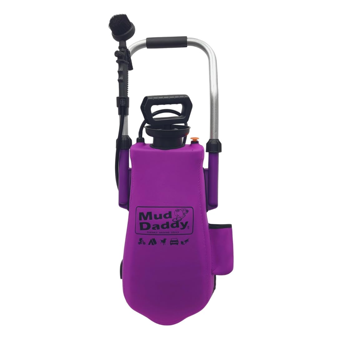 Mud Daddy - Purple Insulated Jacket to fit 12 Litre Portable Pet Washer, Multipurpose Washing Device, Perfect for Dogs, Horses, Bikes, Shoes and More - Purple - *Note this is for Jacket Only*