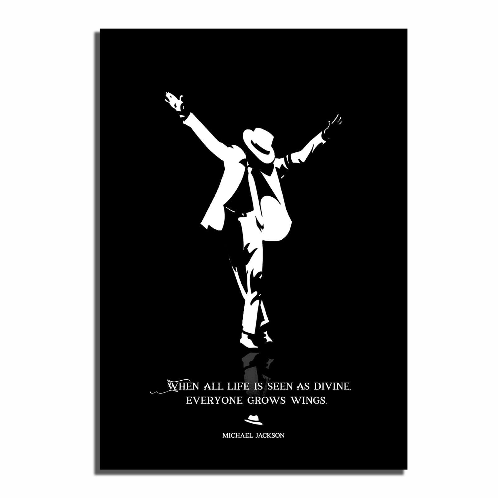 Amazon.co.jp: マイケル・ジャクソン 名言「Everyone Grows Wings