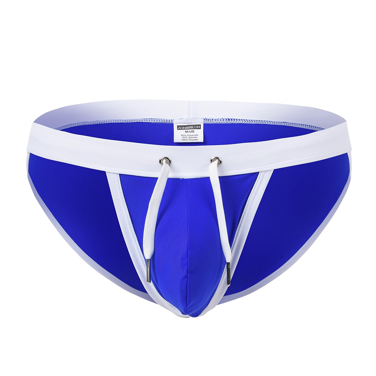 BIATWOWR Men's Boxer Shorts Wide Band Transparent Sexy Under