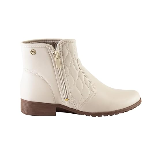 Bota Dakota Feminina Cano Curto D2184 Tratorada Salto Baixo Conforto
