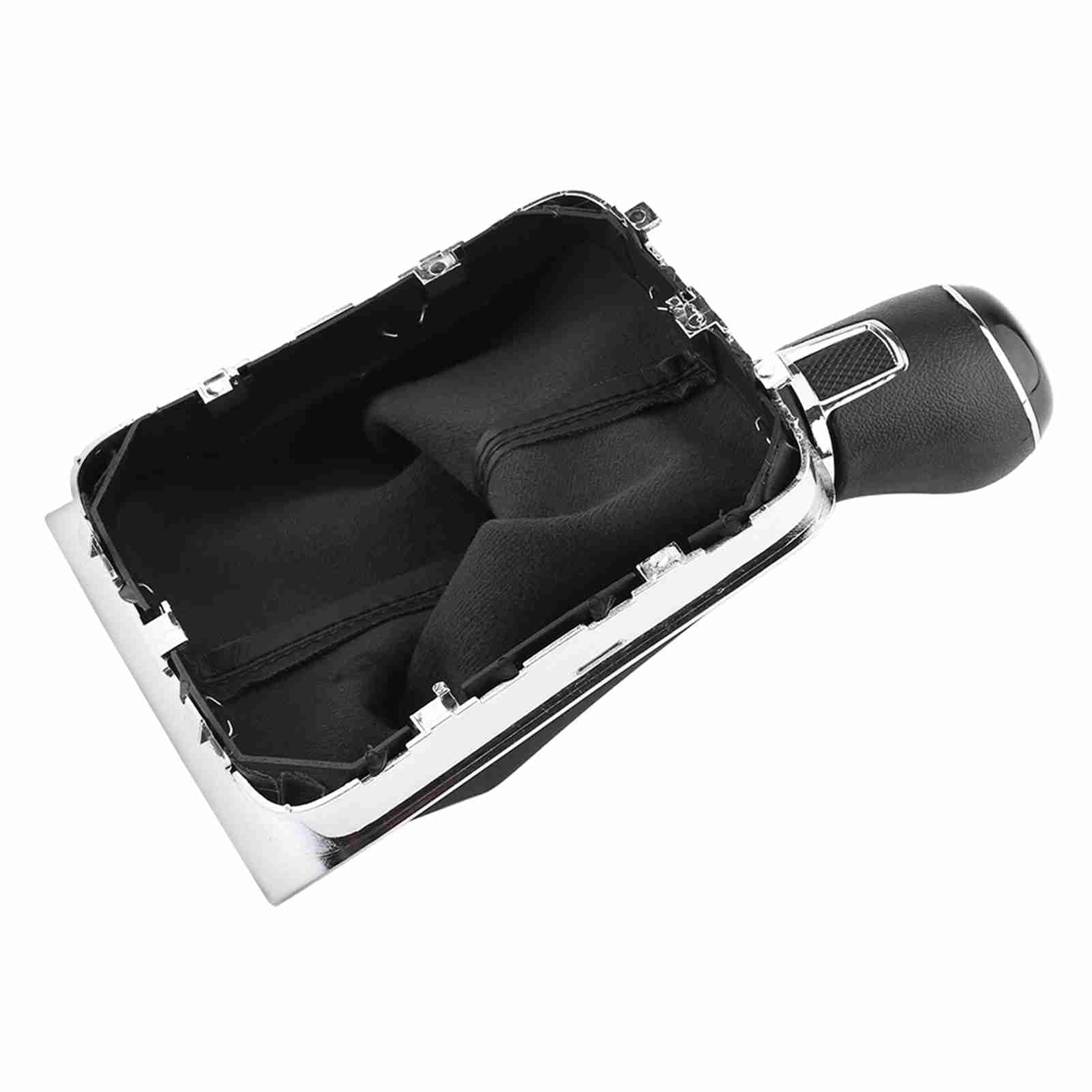Aramox Stuptuty Gałka Zmiany Biegów 6-biegowa do Samochodu kompatybilna z B7 2011-2012, Stick Boot Frame Kit