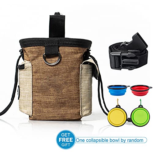 Eastdall Saco De Petiscos Para Cães,Bolsa de treinamento para cães pequenos, transporta facilmente r