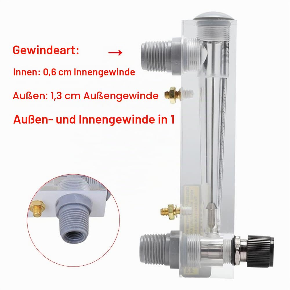 Messbereich 0.5-3 M3/H Gas-Durchflussmesser, LZM-15T, Knauf-Panel-Typ, Durchflussmesser, Messung mehrerer Messbereiche stehen zur Verfügung.