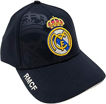 Official Real Madrid Football Team Football Fan Gift Cap Cap with Visor for Men and Women