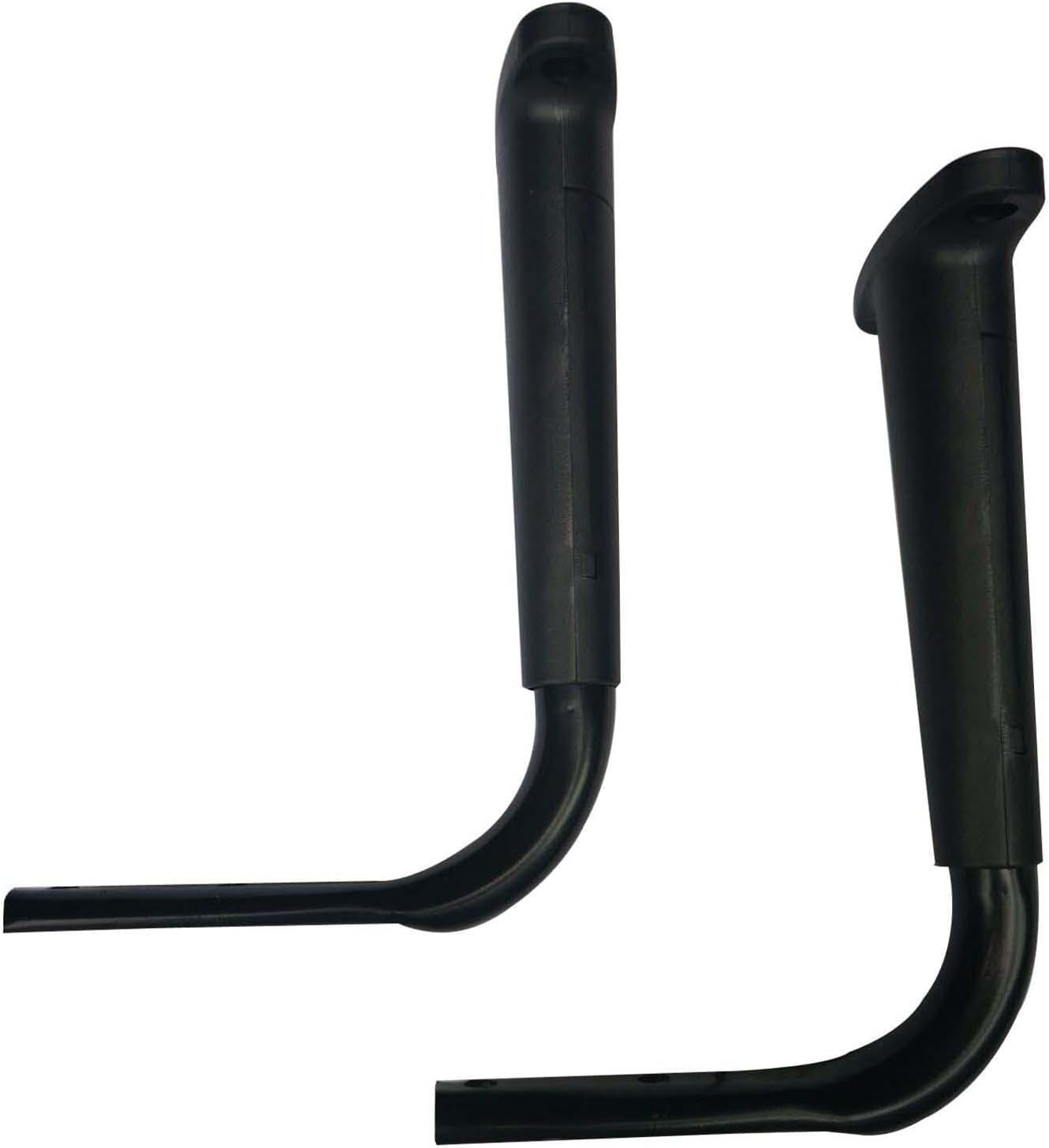 Generic 2 Piece Chair Armrests Pair Replacement Armrests Replacement Furniture Accessories Chair Handle Brackets for Gaming Chairs Computer Chairs , Black Smooth