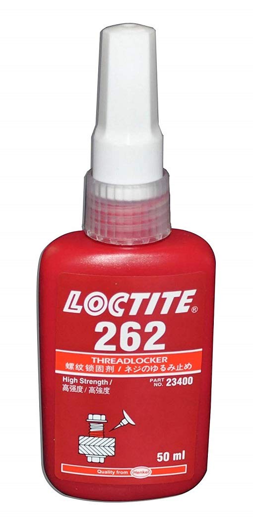 Loctite 262 High Strength Heavy Duty 50 Ml Threadlocker, Pack of 1