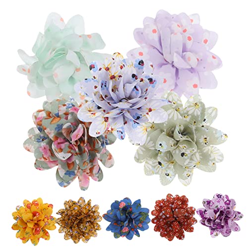 BESPORTBLE 10個 犬の弓 犬インフレータブル 犬のパズル アップ犬衣装 犬用の首輪の花 繁殖 注ぐ 猫子犬の首輪 子犬の素敵な首輪 小さな子犬の首輪 子猫の首輪 猫コスプレ首輪 レース