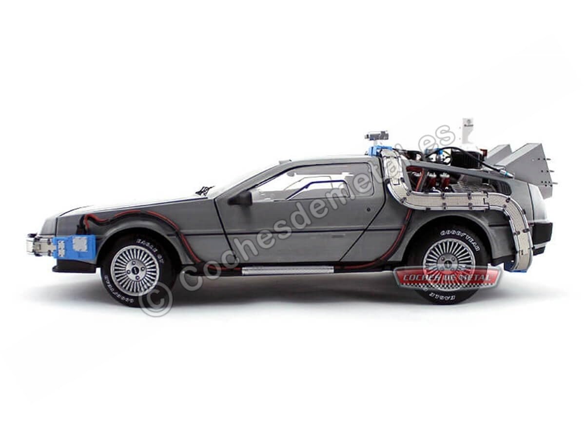 Hot wheels BCJ97 Elite Cult Classics Back To The Future Time Machine Delorean with Extras and Mr. Fusion 118 Diecast Car Model by Hotwheels product thumbnail 6