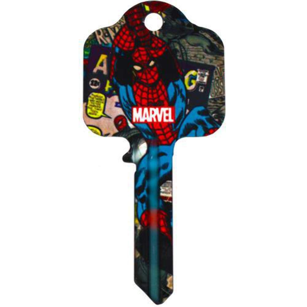 Marvel Comics House Key - SPIDERMAN UL2 fits 99% of doors