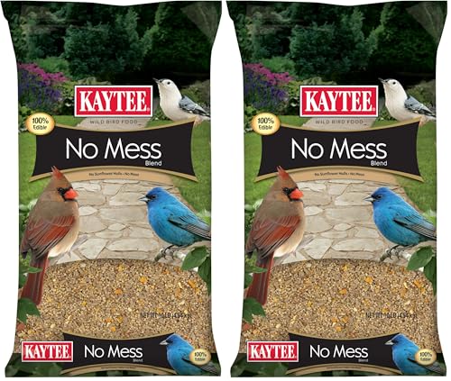 Kaytee Waste Free Blend Wild Bird Food, 10 Pound (Pack of 2)