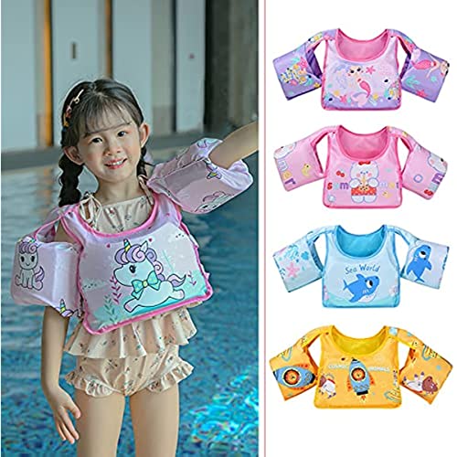 Colete Salva Vidas Infantil, Colete Piscina Crianca Infantil Kids Bóia De Braço (Rosa 1)