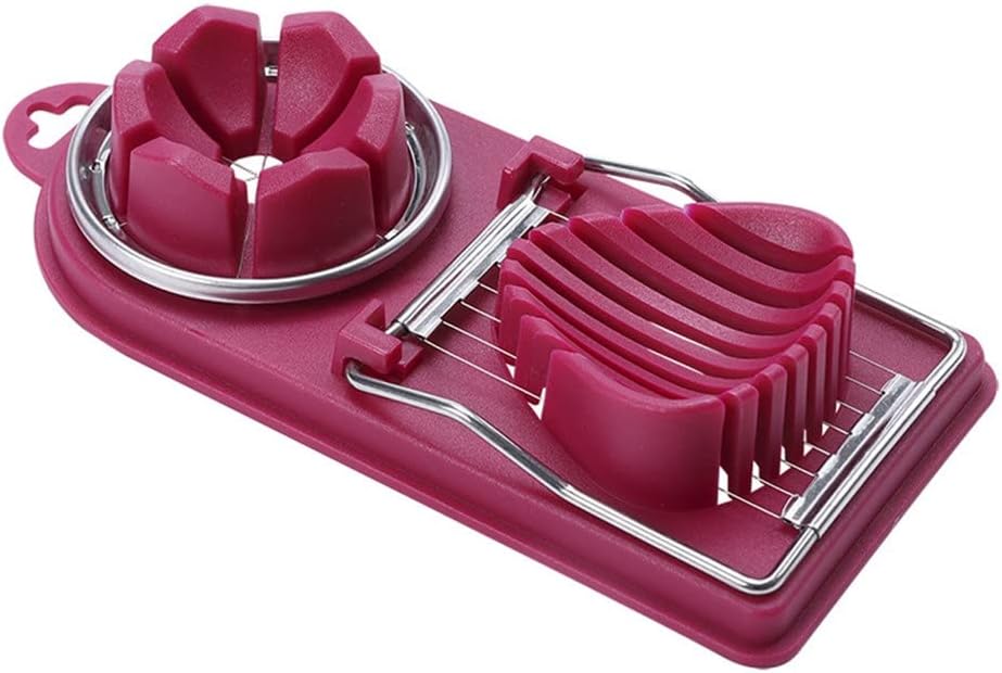 Egg Cutter Stainless Steel Multifunction Tool Slicer for Hard Boiled Eggs Practical Luncheon Meat Kitchen Tools