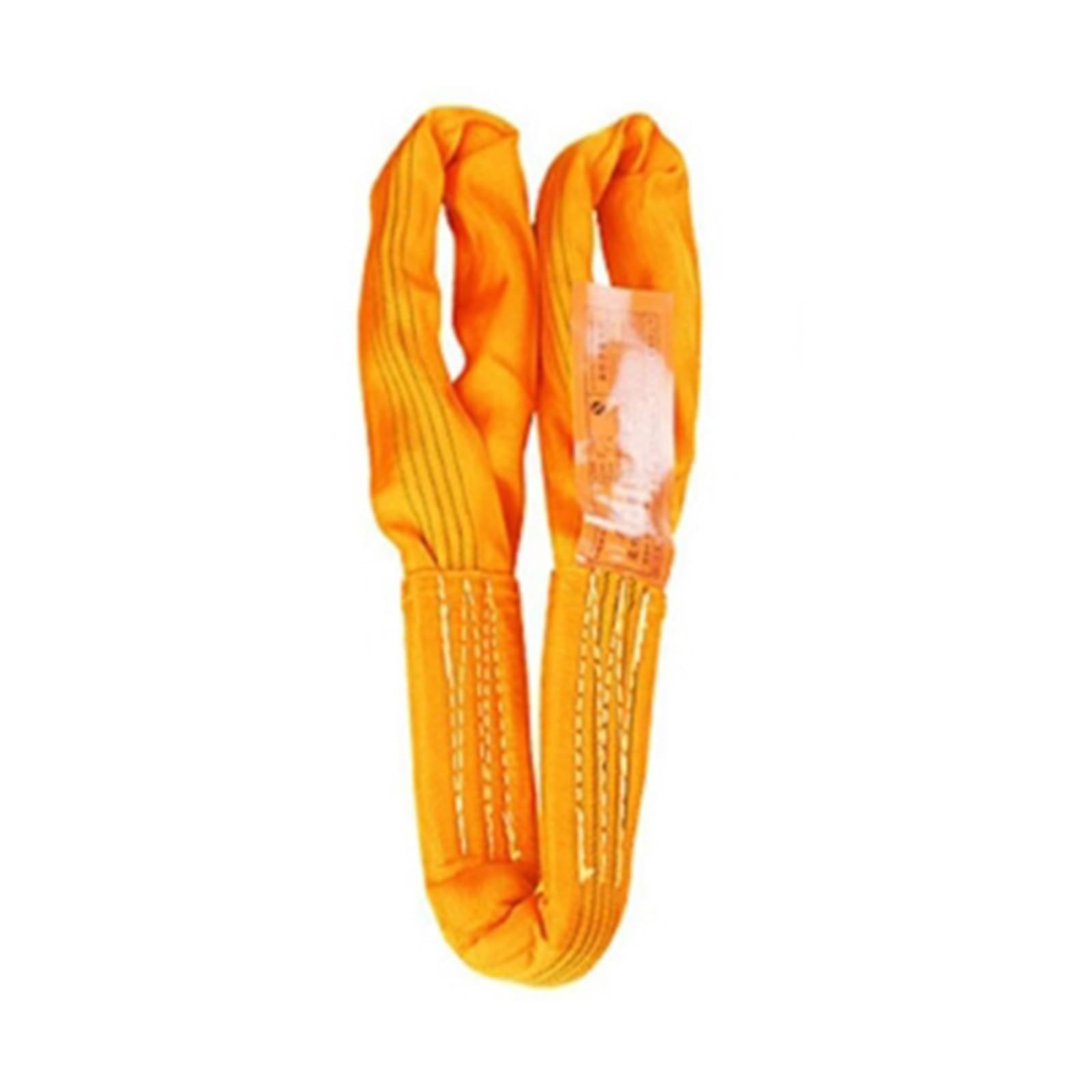 Imbracatura Super Lift con maniche protettive, imbracatura in poliestere Power Lift Eye-Eye, trasporto automatico, traino, rigging, varie dimensioni nell'elenco(Orange 10T,5 M)