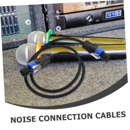 Cables de altavoz de cobre Kisangel conectores audio automóvil estables 3